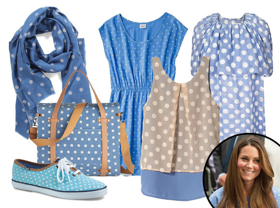 Kate Middleton, Polka Dots Collage Kate Middleton, Polka Dots Collage